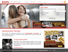 Tablet Screenshot of deutschebahnfahrplan.net